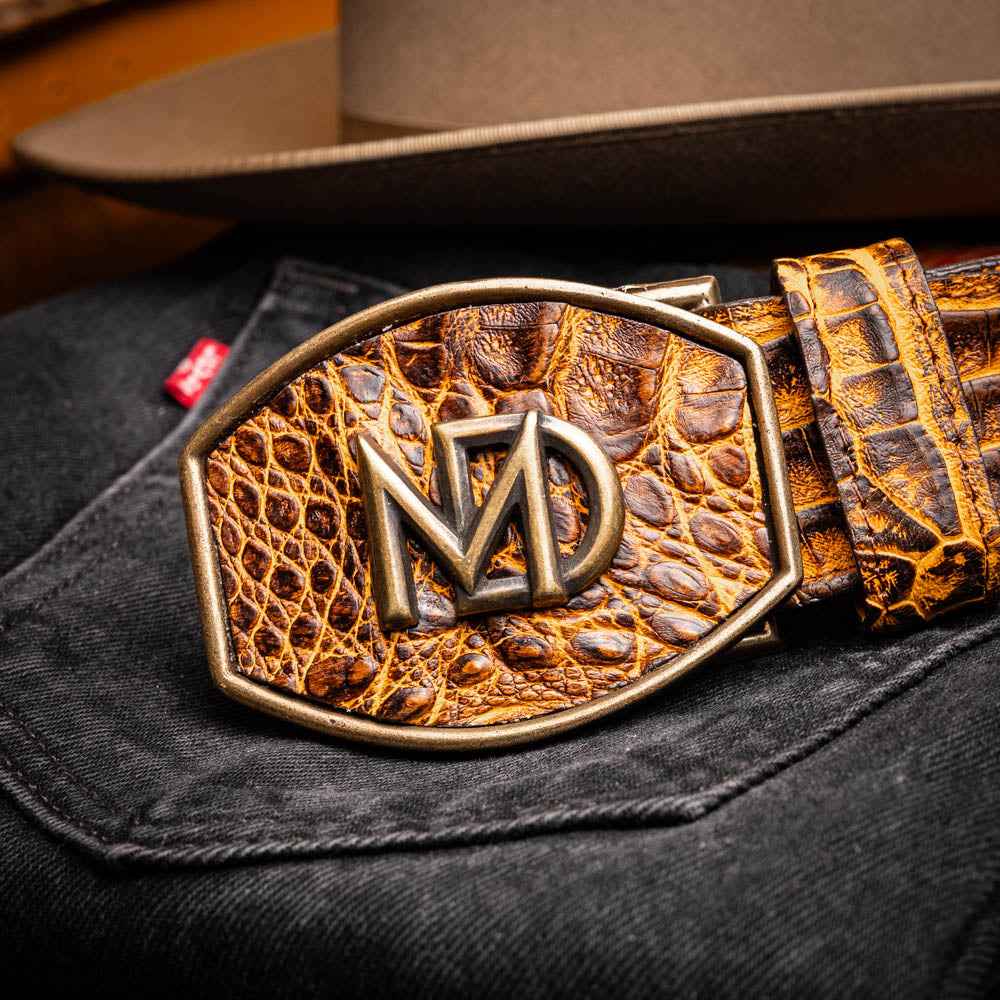 Iowa Belt Mustard Brown