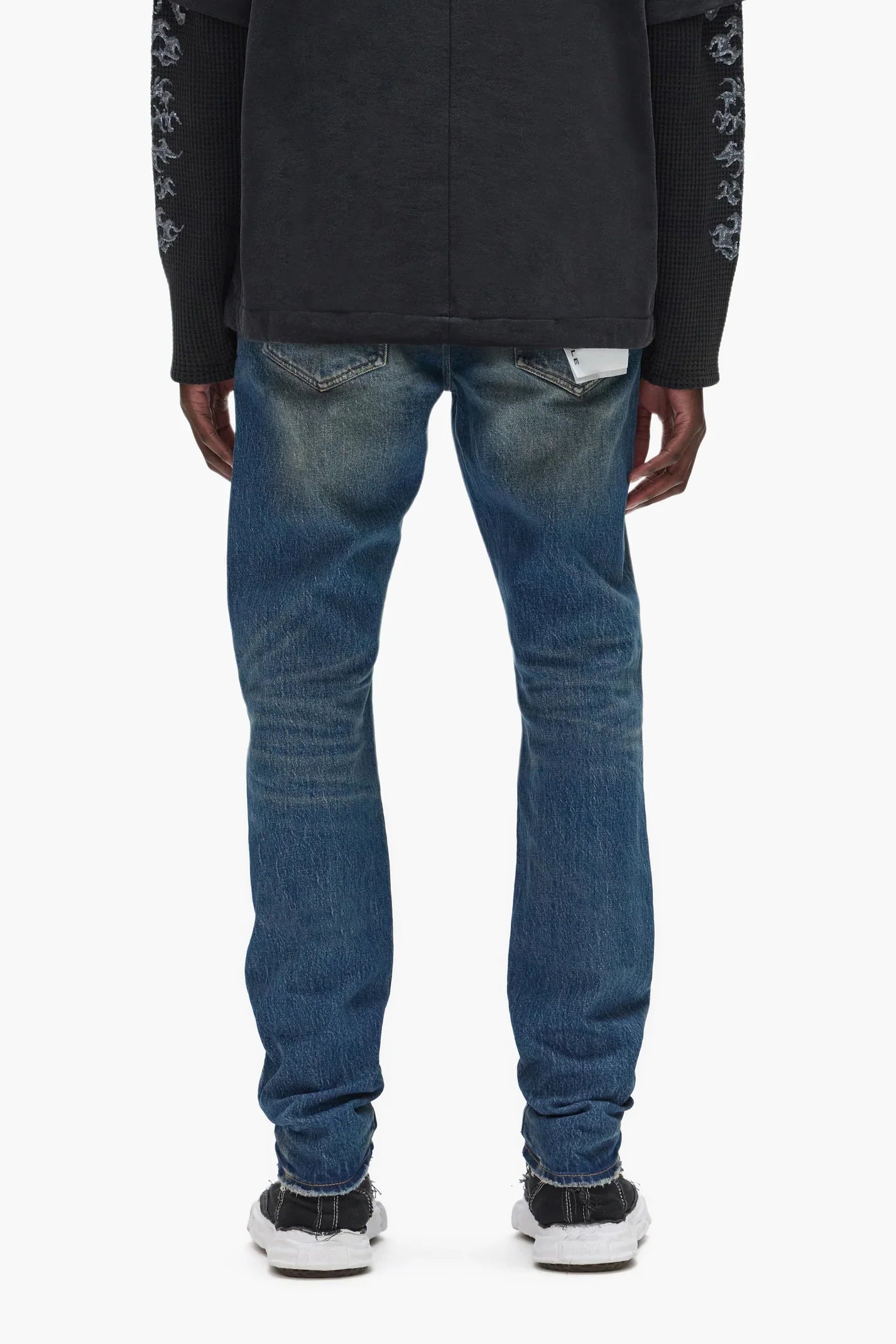 PURPLE Jeans Straight Fit Medium Wash