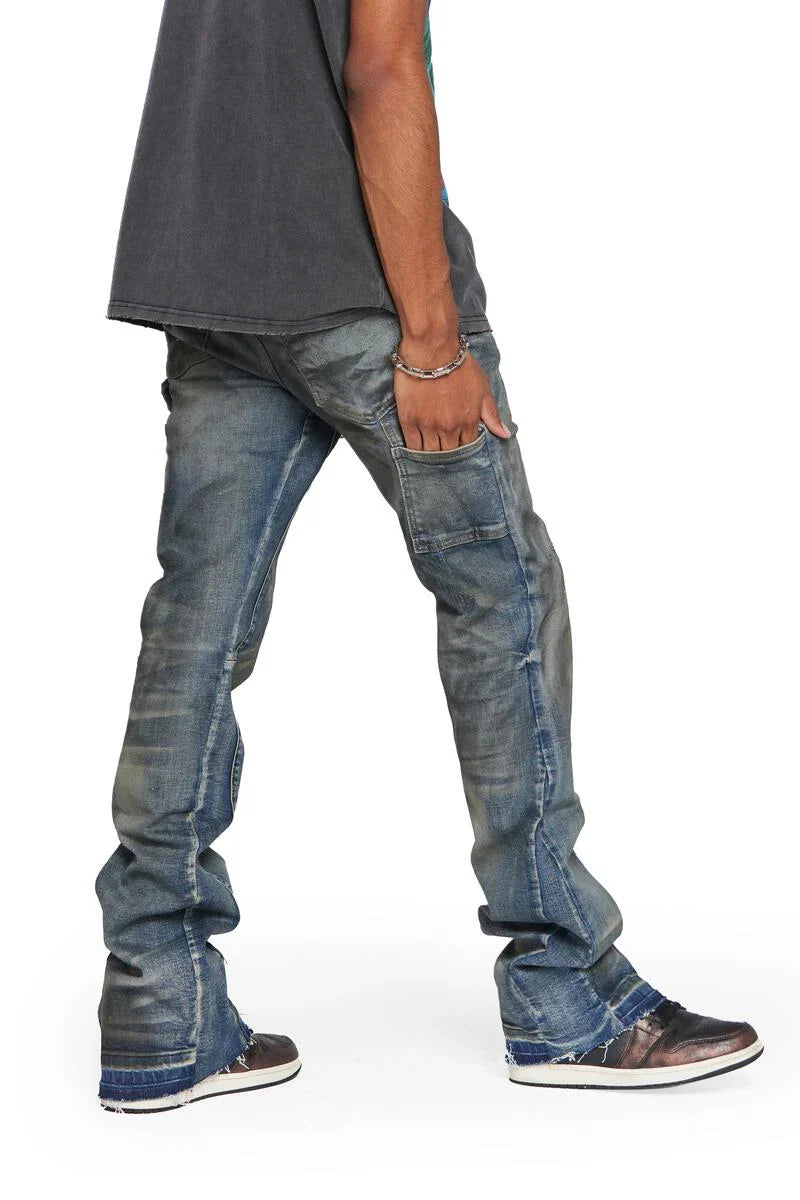 VALABASAS Jeans Vintage Wash Stacked