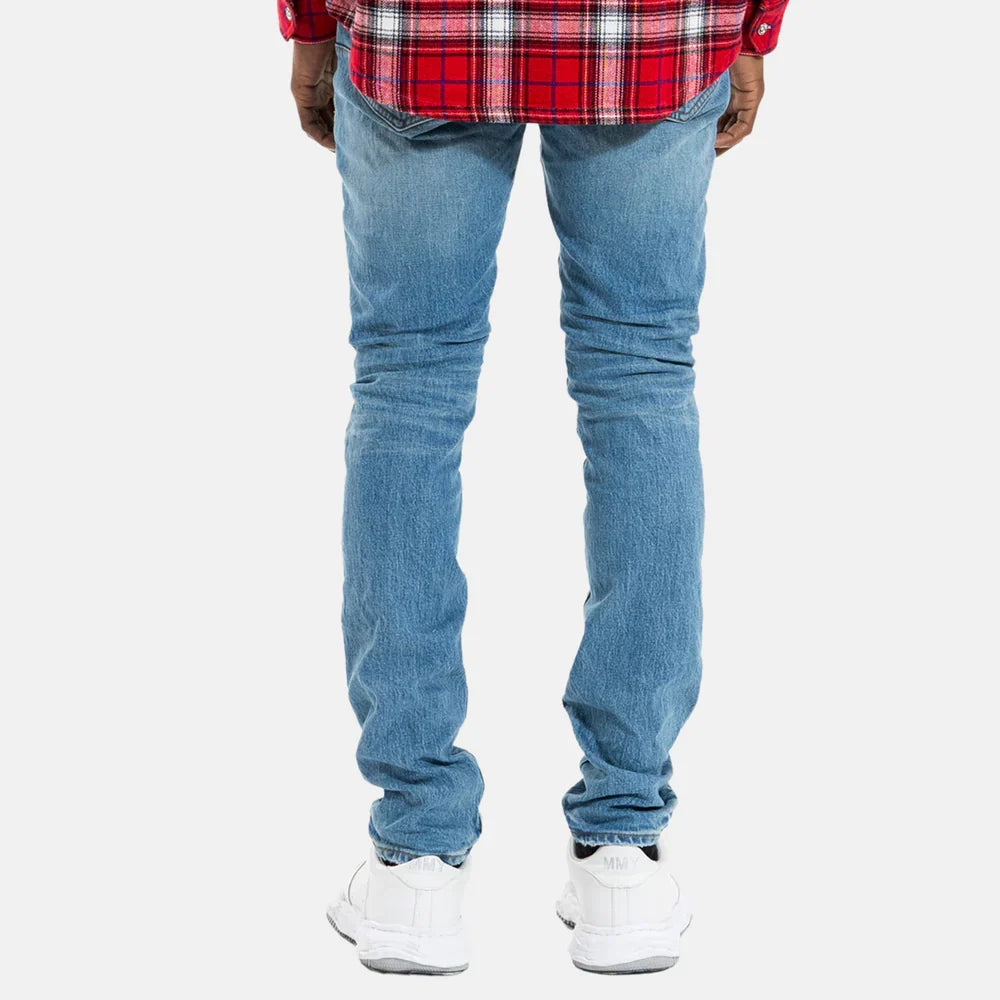PURPLE Jeans Slim Fit Light Wash Minimal