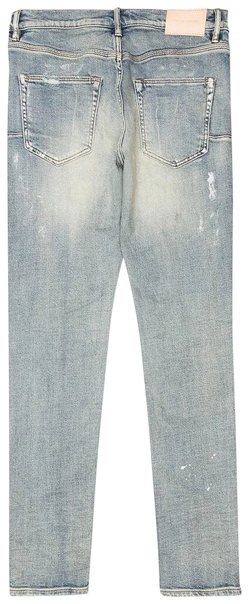 PURPLE Jeans Distressed Bleached Wash Slim