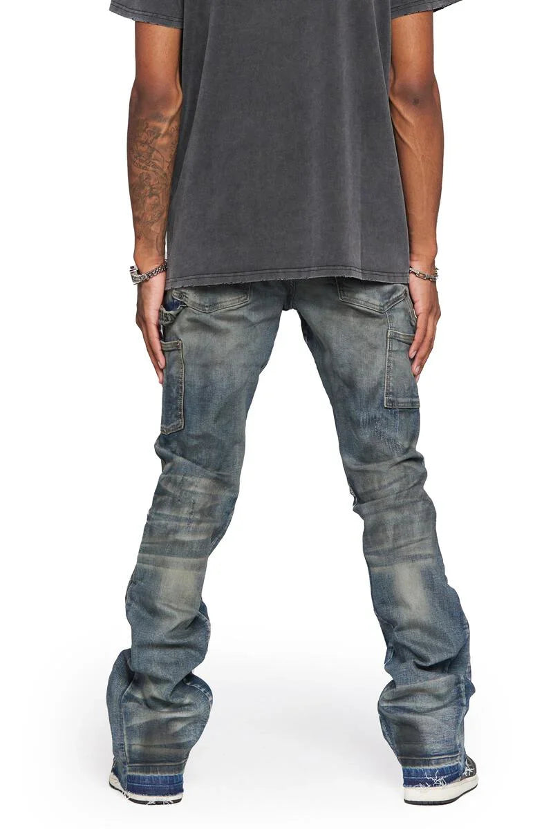 VALABASAS Jeans Vintage Wash Stacked