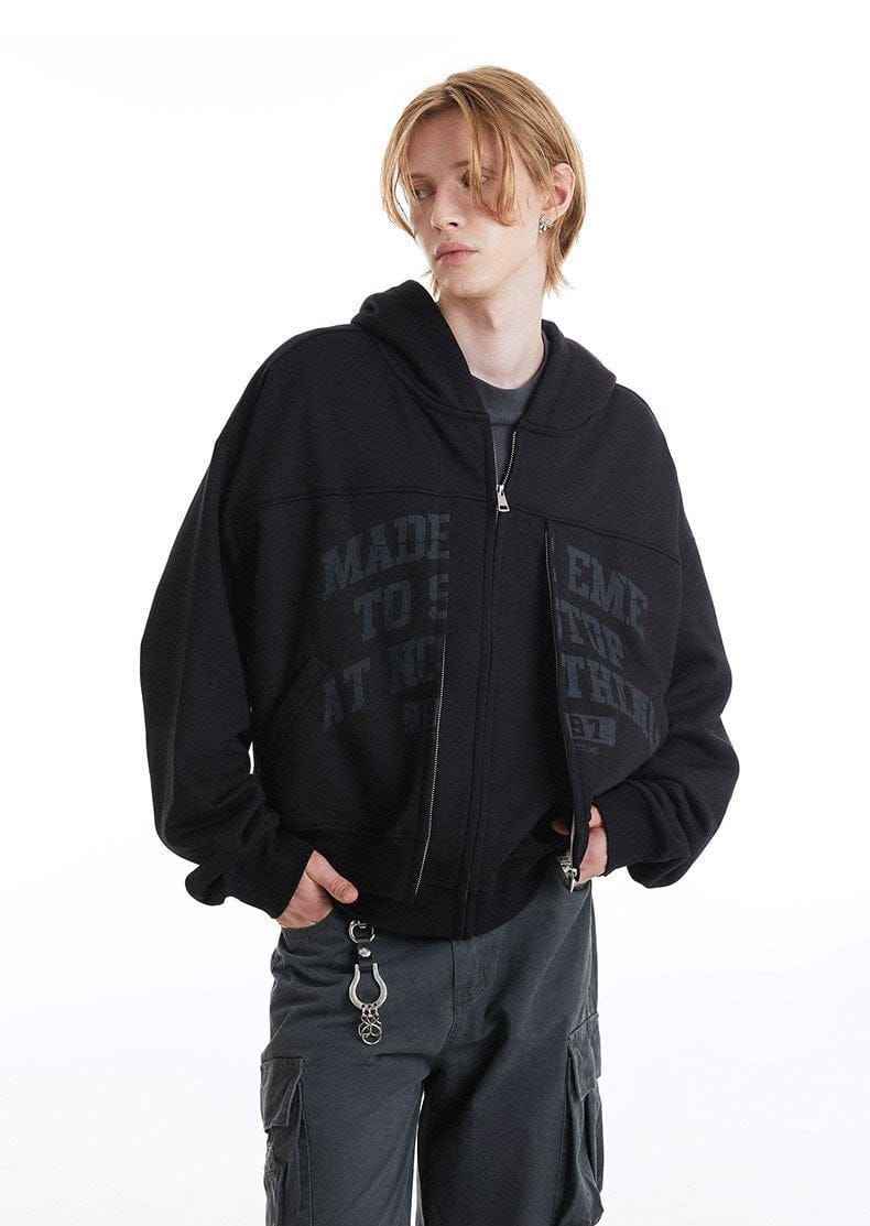 Zip Up Hoodie Motivational
