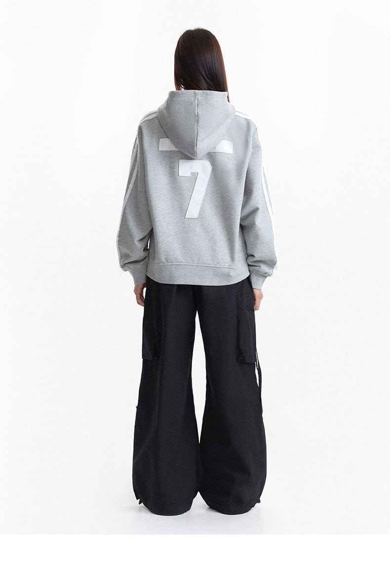 Zip Up Hoodie Blank Solid