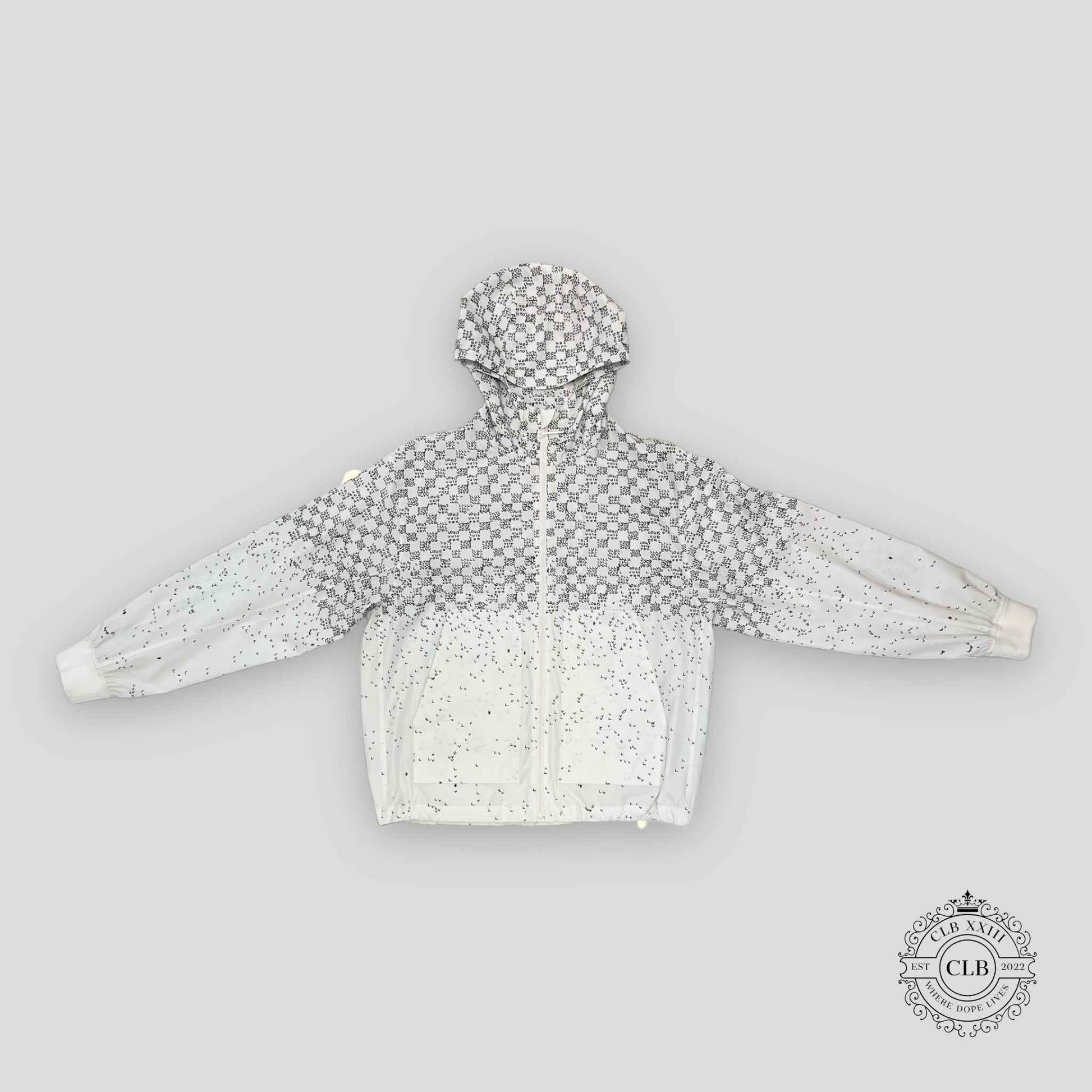 Louis Vuitton Damier LV Spread Windbreaker in White