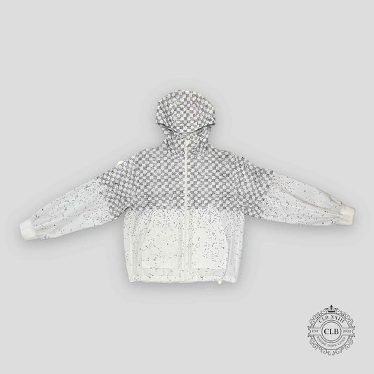 Louis Vuitton Damier LV Spread Windbreaker in White