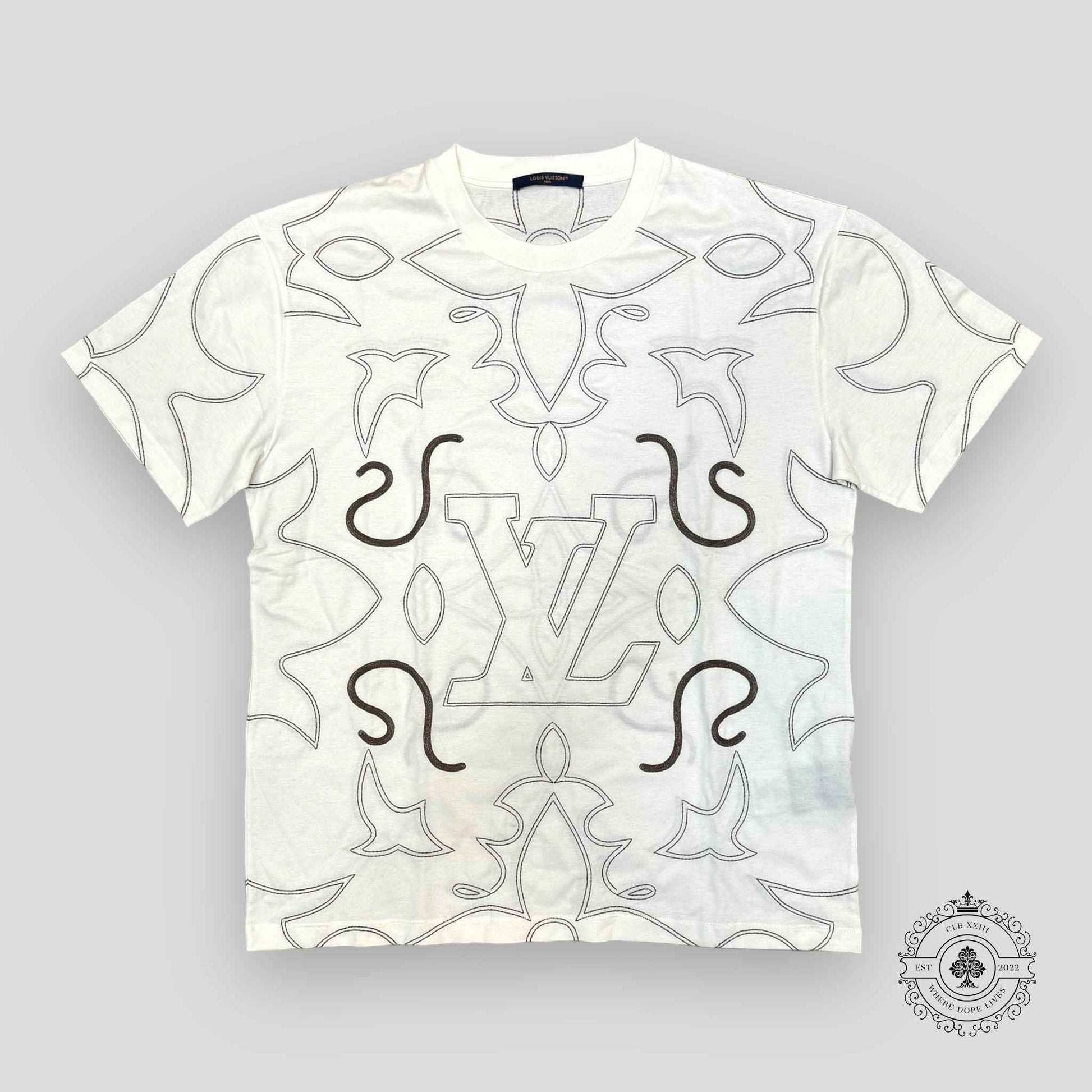Louis Vuitton Embroidered Cotton Shirt