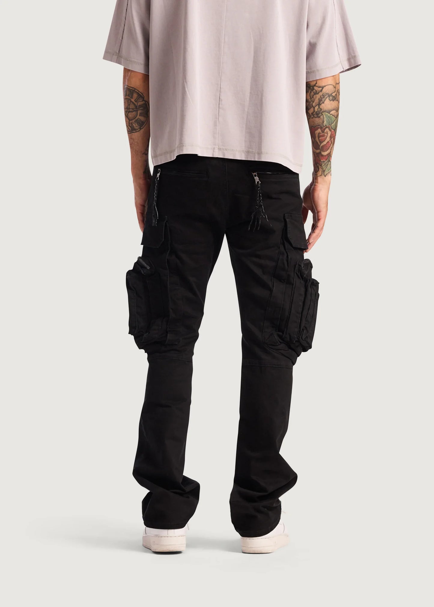 EMBELLISH Cargo Pants Zipper Pocket