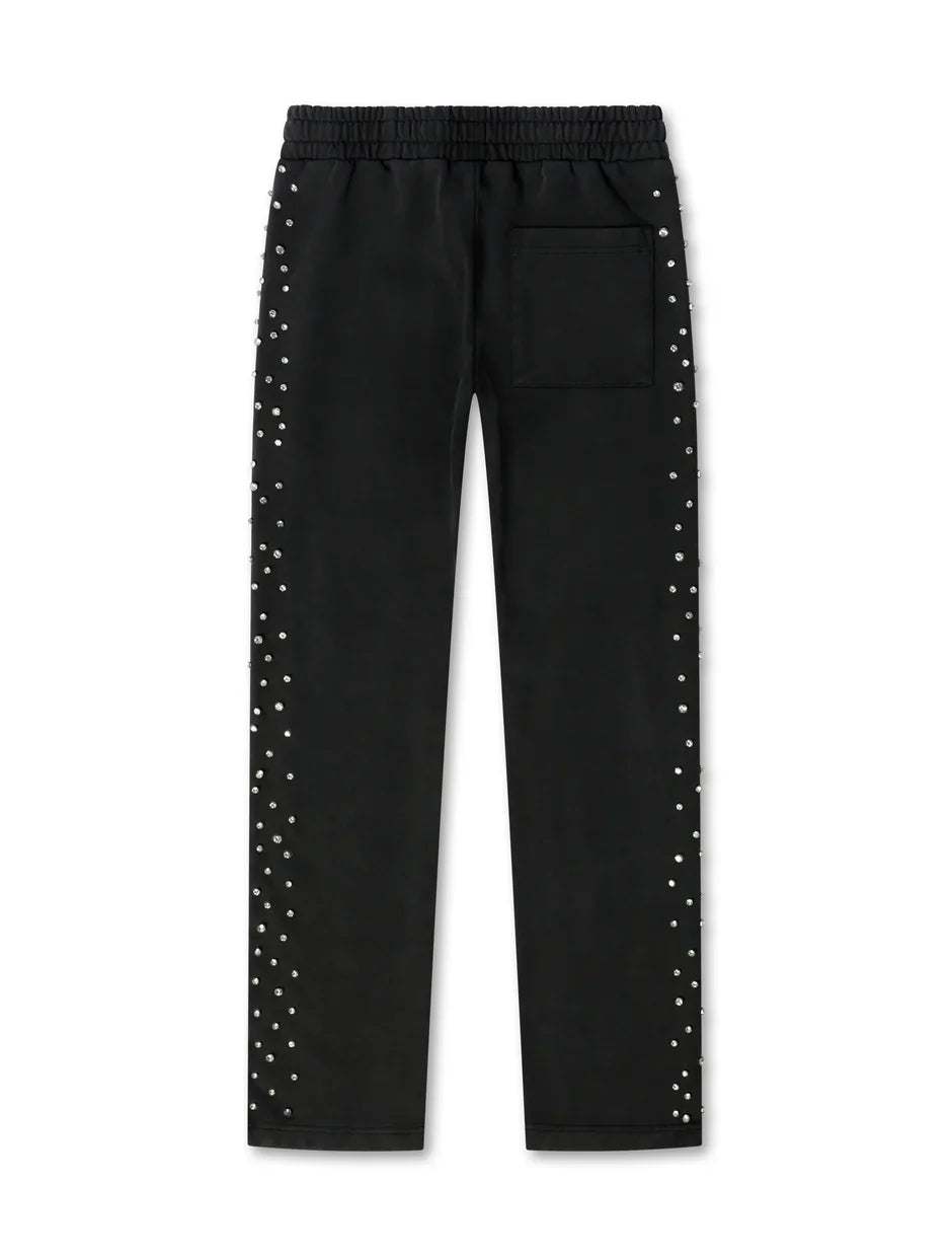 EMBELLISH Joggers Rhinestone Side Detail