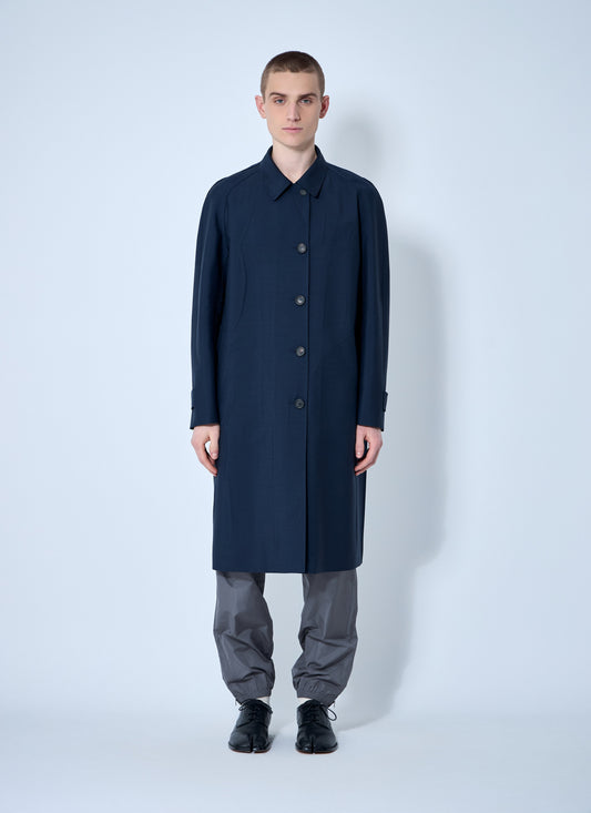 Miu Miu Men Single-Breasted Mohair Coat