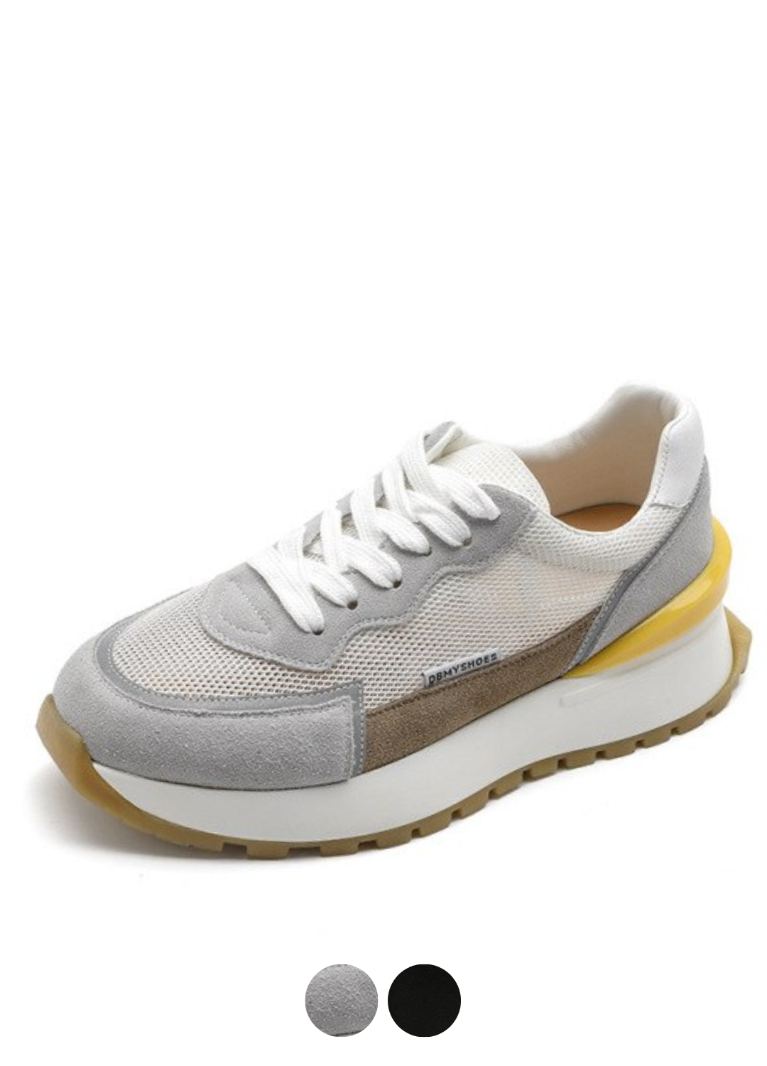 Koby Women's Flat Leather Platform Sneaker - Luxuryurbanwear