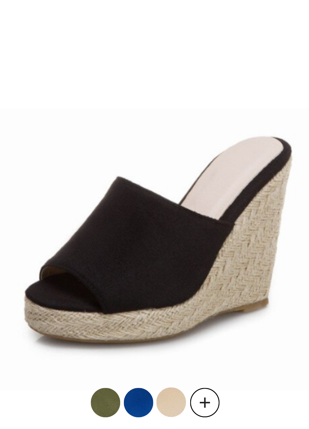 Cata Women's Platform Sandal With Black Wedges - Luxuryurbanwear