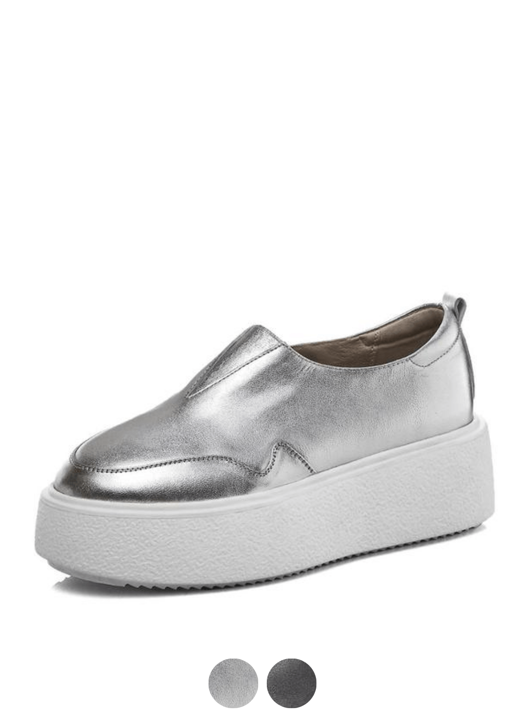 Omi Women's Platform Casual Vulcanized Shoes