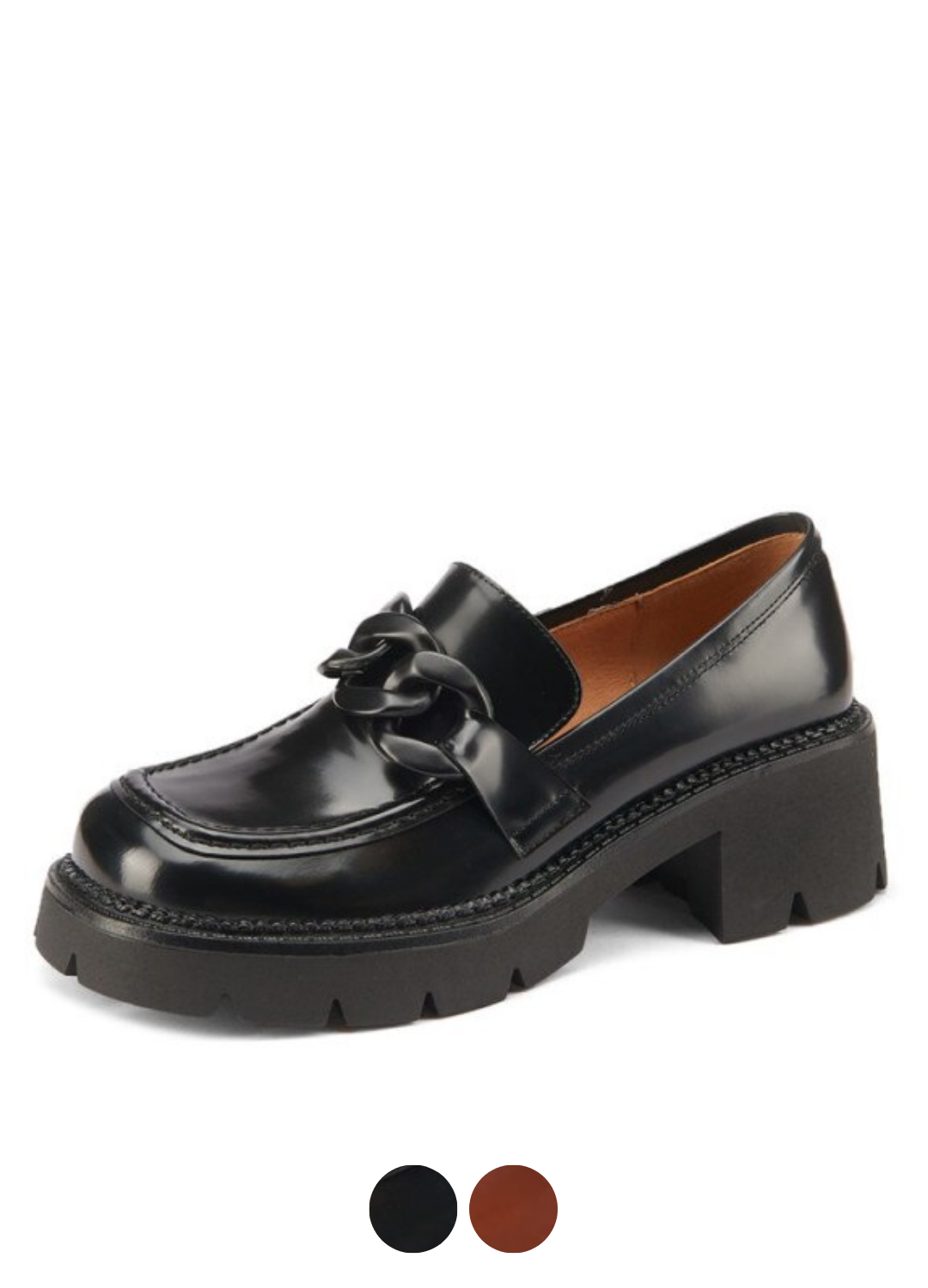 May Women's Chunky Heel Platform Shoes - Luxuryurbanwear
