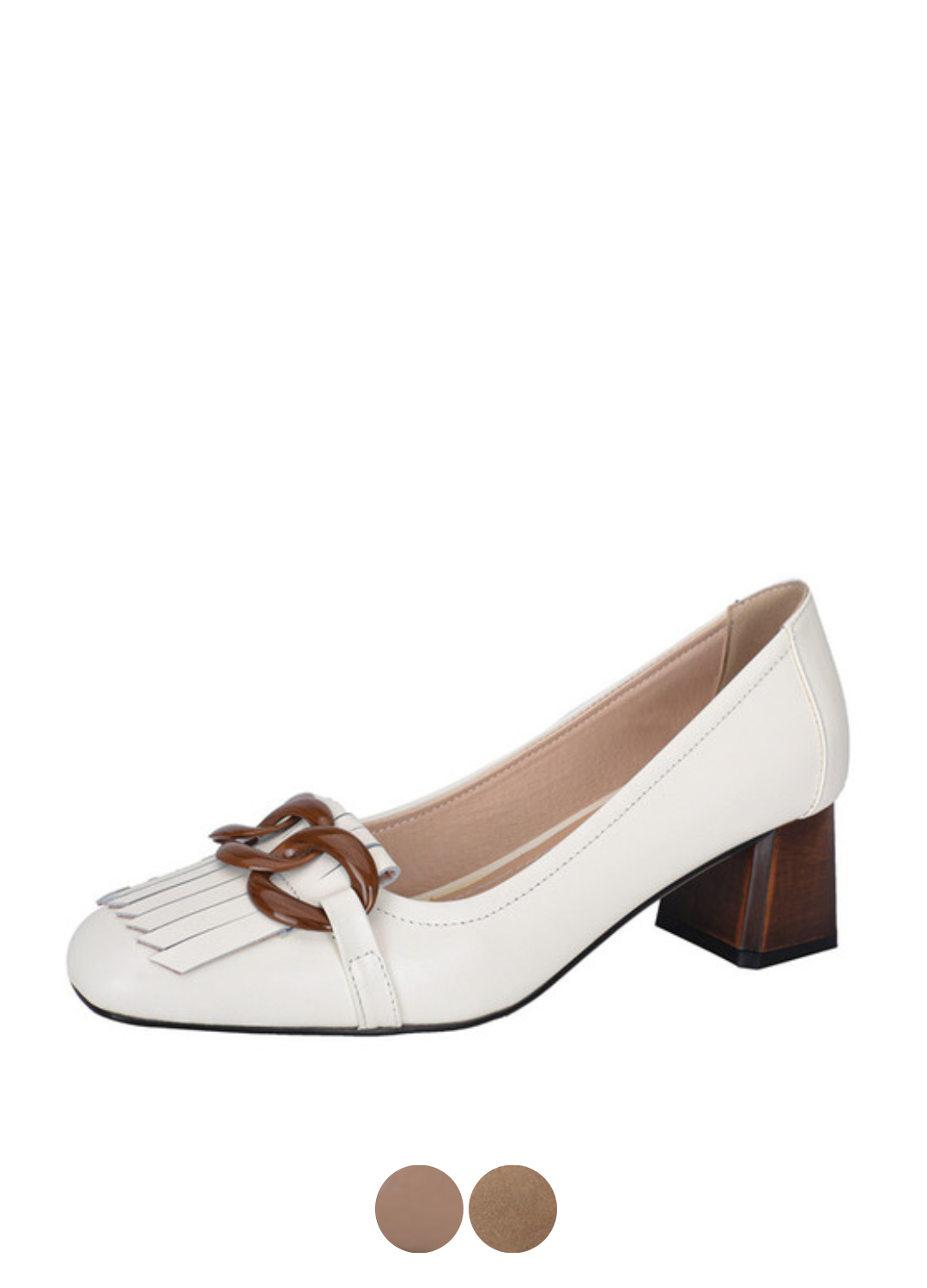 USS Shoes Marbella Women's High Square Heel Pumps - Luxuryurbanwear