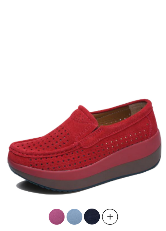 USS Shoes Blood M8 Women's Platform Shoes - Luxuryurbanwear
