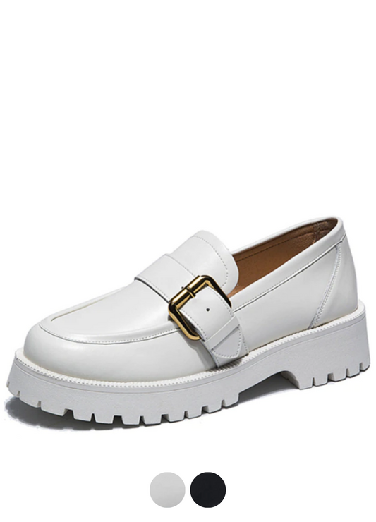 Tula Women's Platform Slip-On Loafer Shoes - Luxuryurbanwear