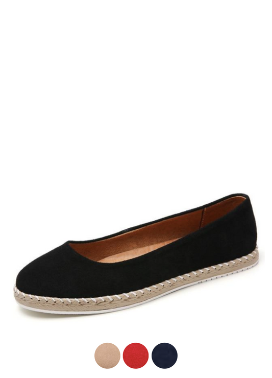 Mulan Women's Flat Black Shoes - Luxuryurbanwear