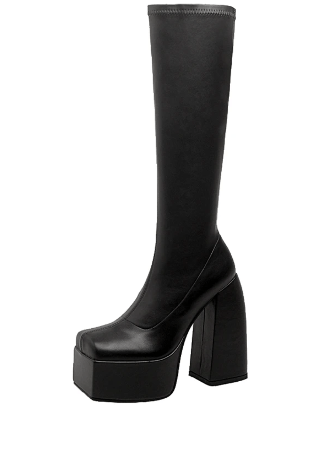 USS Shoes Fedra Women's Knee High Black Boots