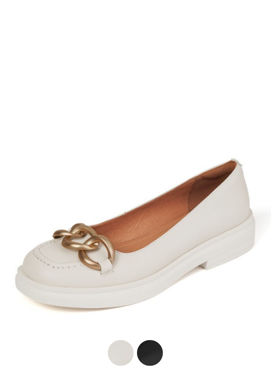 Trina Women's Flat Chain Shoes - Luxuryurbanwear