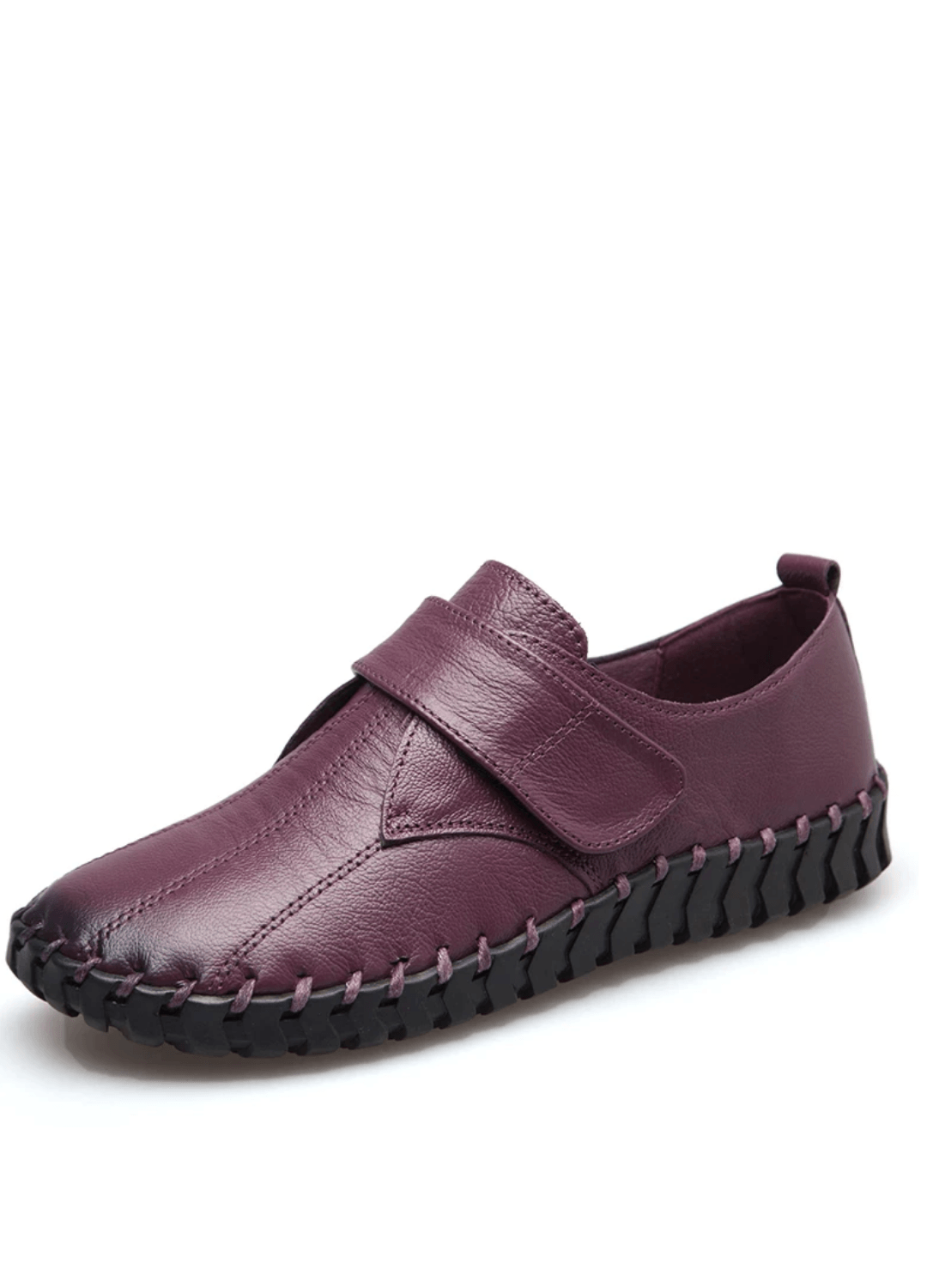 USS Shoes Lina Women's Soft Flat Leather Loafer Shoes