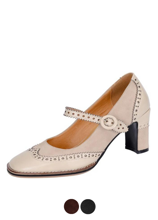 USS Shoes Albany Women's Brogues Pump Shoes - Luxuryurbanwear