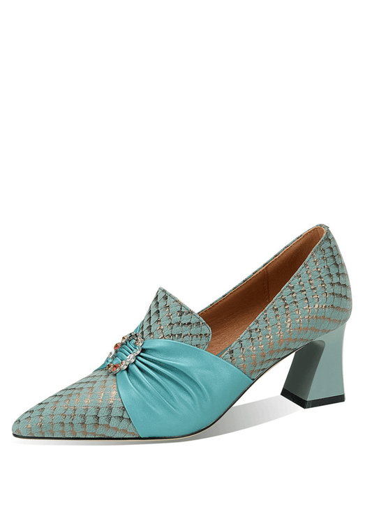 USS Shoes Samantha Women's Pumps Sale Drop Green (Size 9)