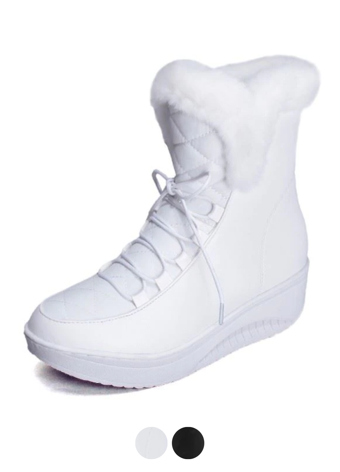 Mancini Women's Platform Snow Boots - Luxuryurbanwear