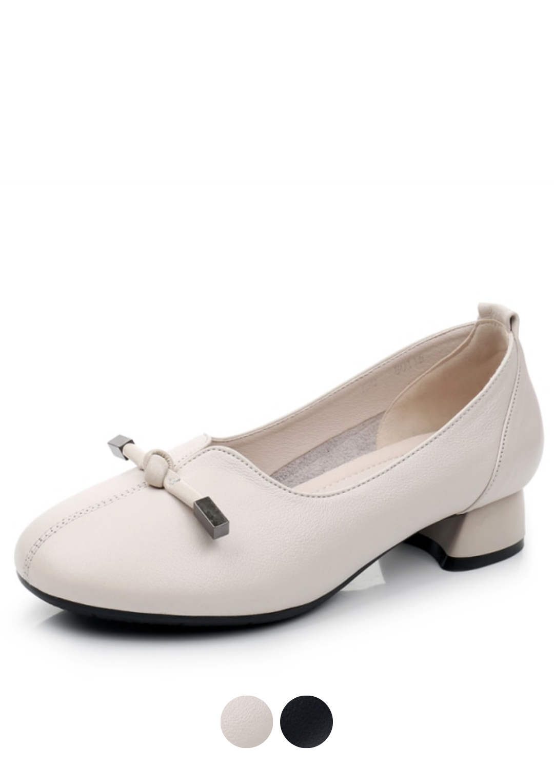 Silvia Women's Leather Pump Shoes - Luxuryurbanwear