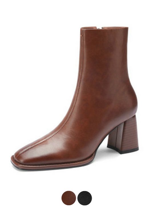 LUW Shoes Katia Women's Round Toe Ankle Boots