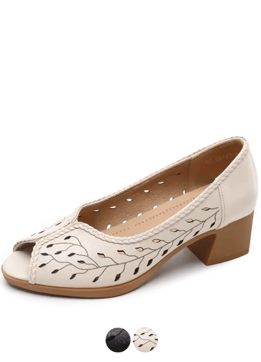 USS Shoes Lucrecia Women's Leather Hollow Sandals