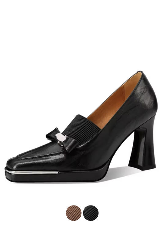 USS Shoes Romina Women's Genuine Leather Platform Dress Pumps - Luxuryurbanwear