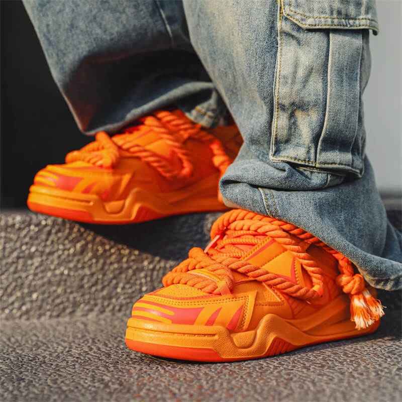 orange shoes sneaker Blaze Nebula Original