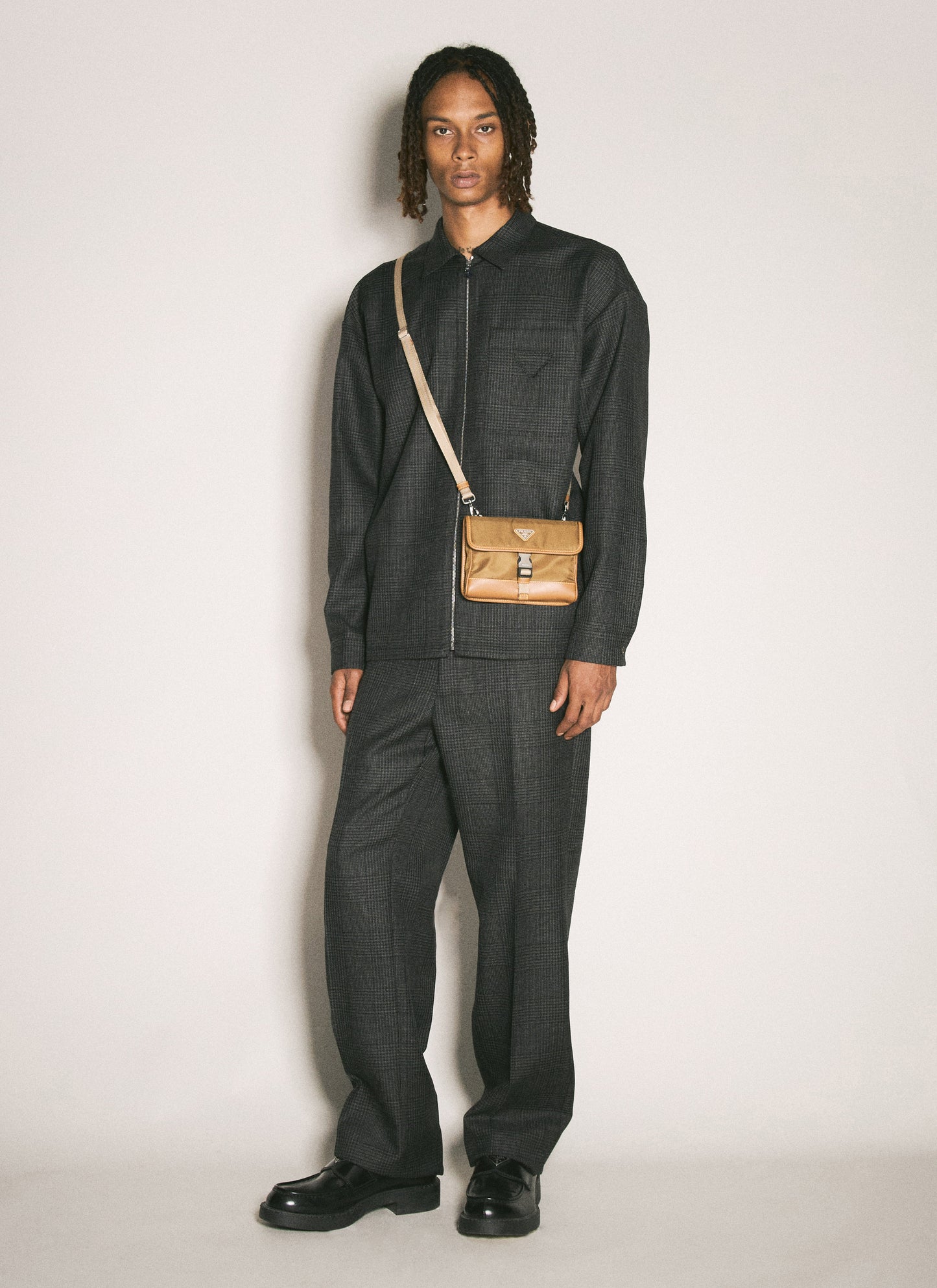 Prada Men Wool Tailored Pants