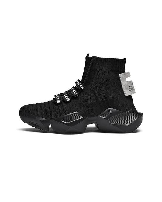 Nova Sock Runners - Shadow Black