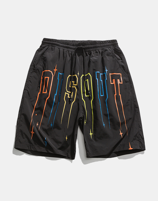 DISOUT Paint Dripping Shorts