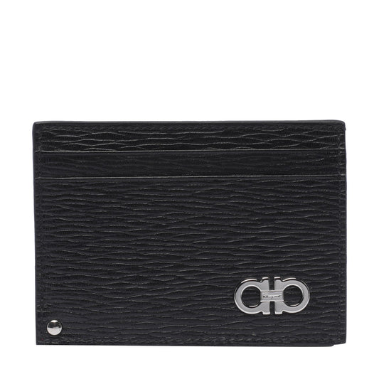 Ferragamo Men Revival Gancini Cards Holder