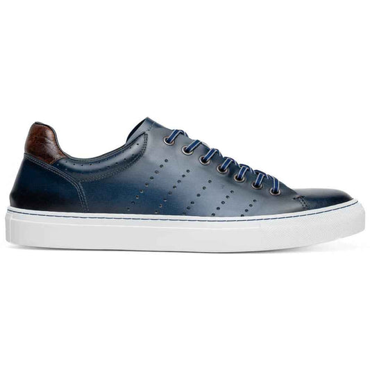 65-201-NVY RUSSO Burnished Italian Calfskin - Navy