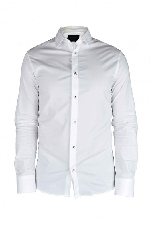 Philipp Plein Men Ls Skull Shirt