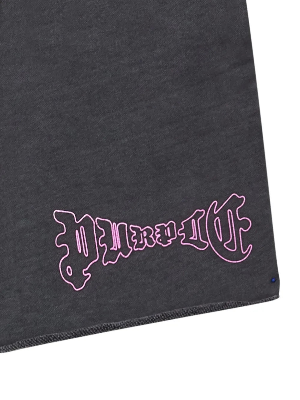 PURPLE Shorts Gothic Logo