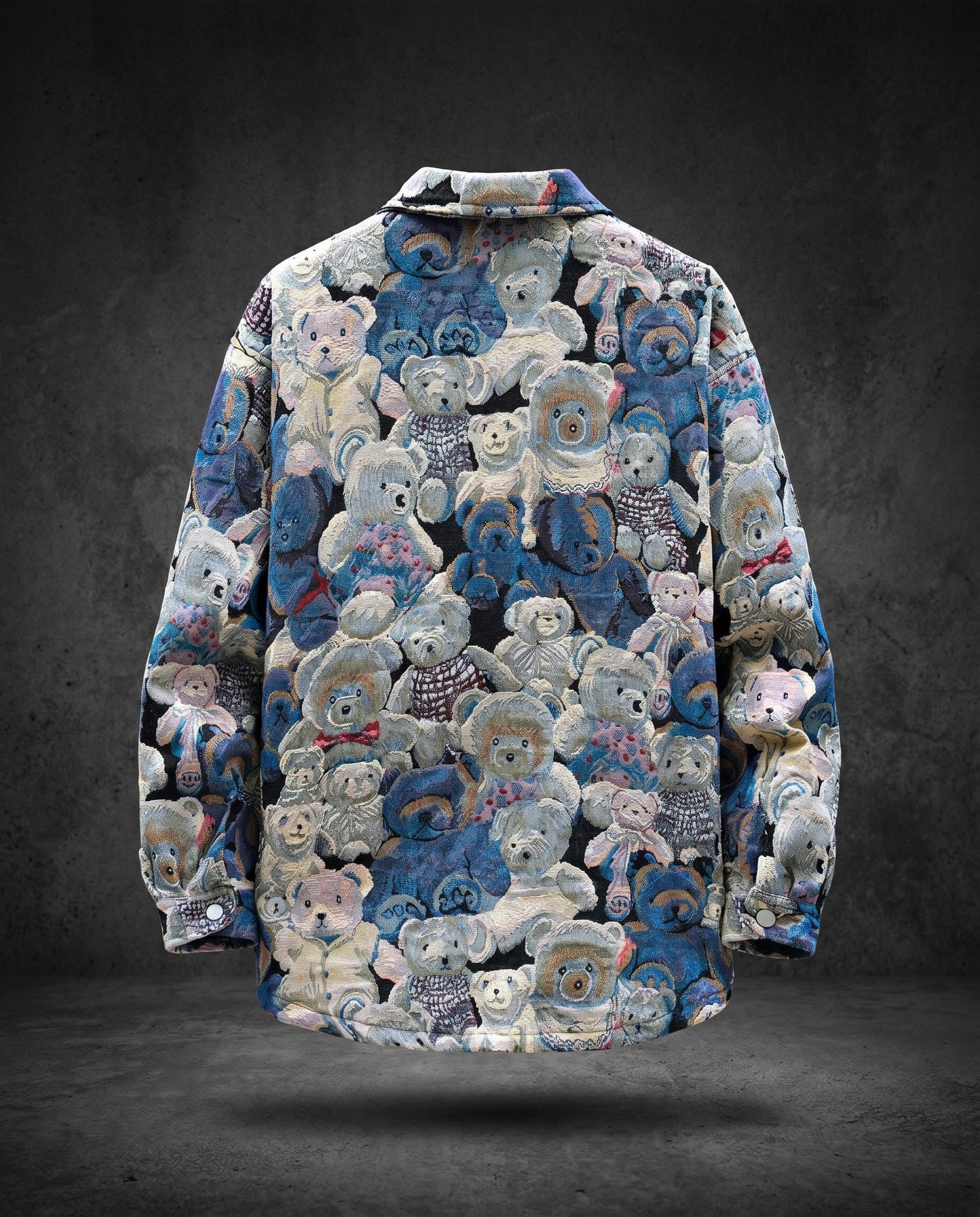 Teddy Bear Jacquard Jacket