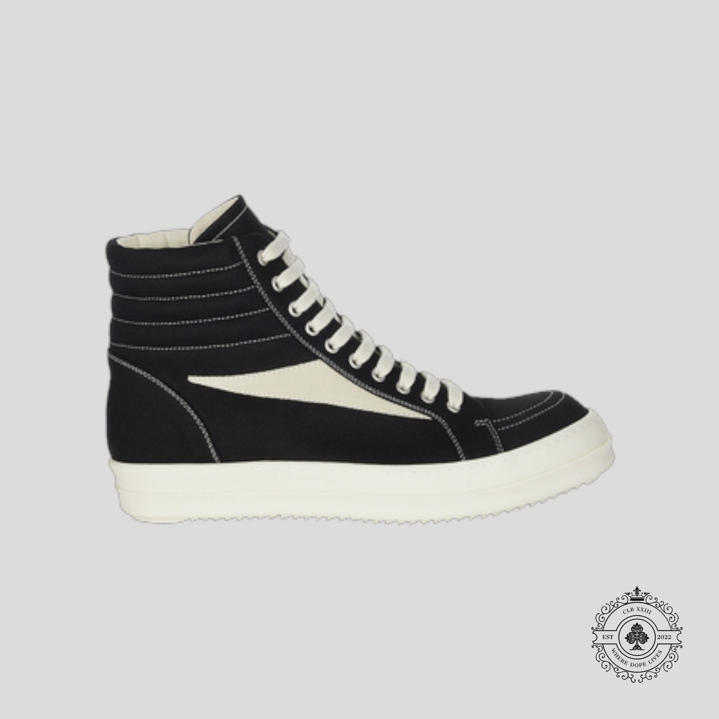 Rick Owens Porterville DRKSHDW Vintage High Black Milk (W)