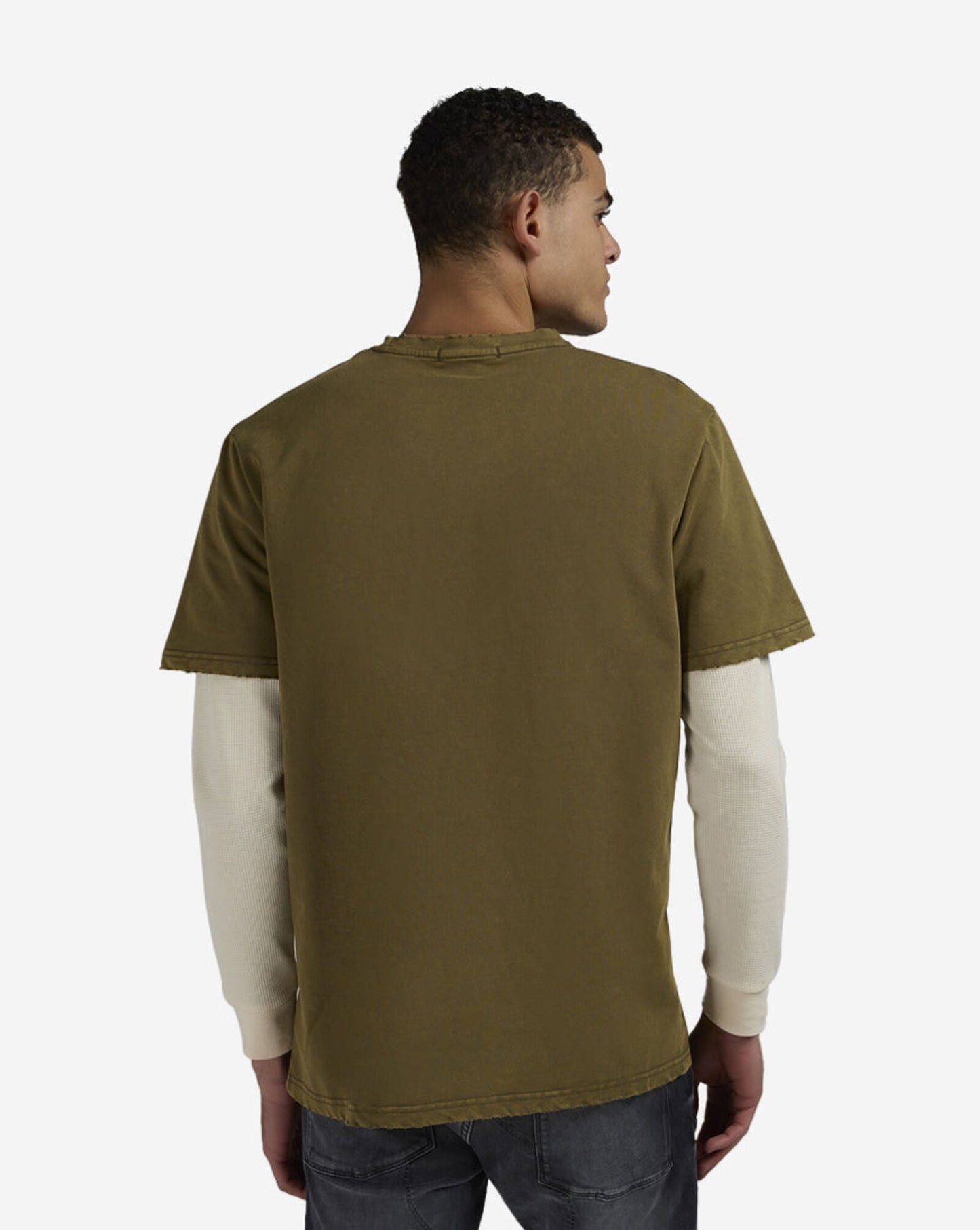 STREETZ IZ WATCHIN T-Shirt Layered Statue Graphic