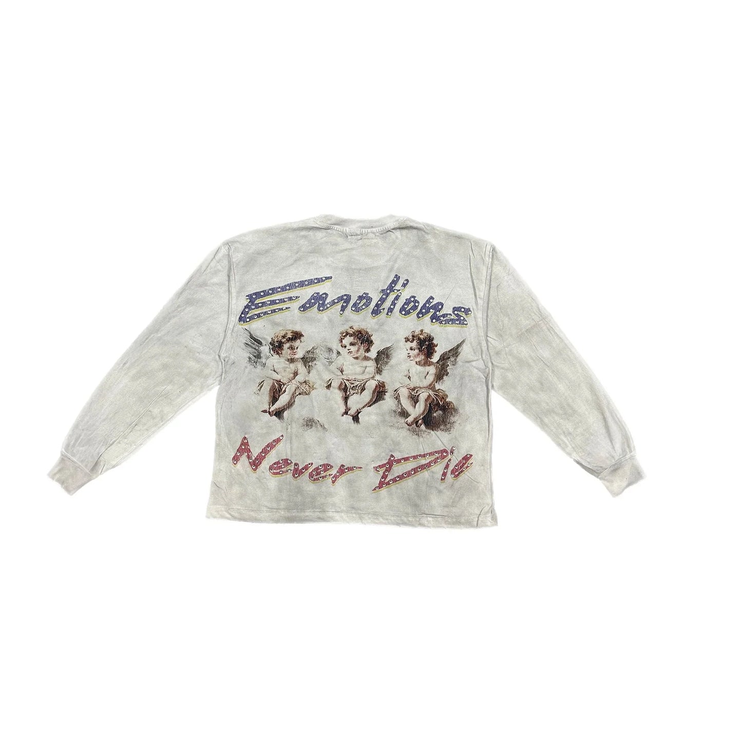 MIXED EMOTIONS Sweatshirt Vintage Graphic