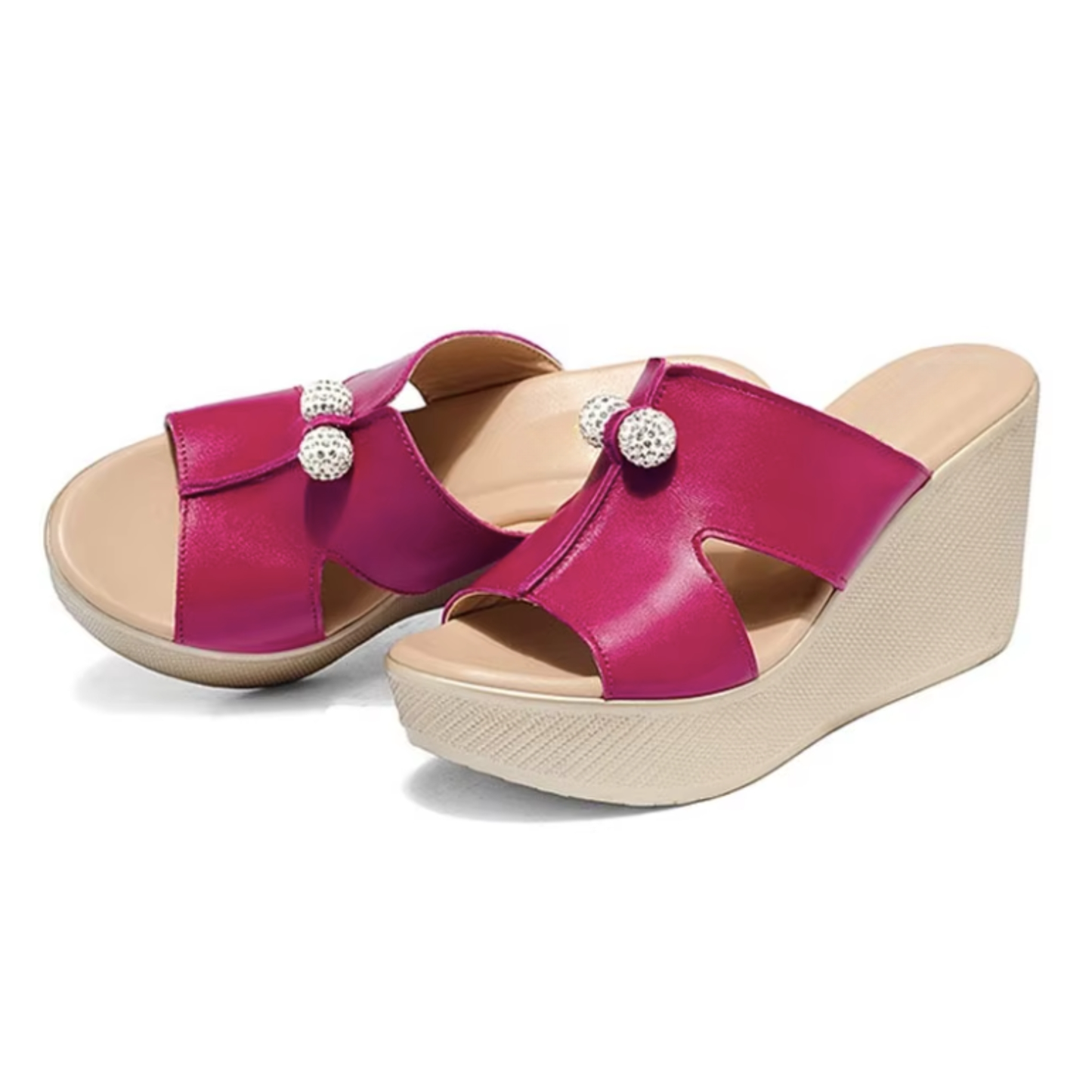 USS Shoes Abel Women's Wedge Sandal - Luxuryurbanwear