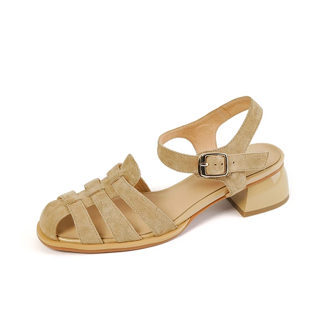 USS Shoes Ada Women's Summer Suede Sandals - Luxuryurbanwear