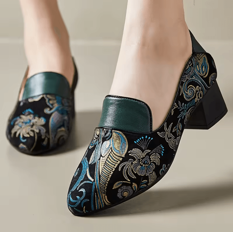 USS Shoes Adela Women's Leather Dress Pumps