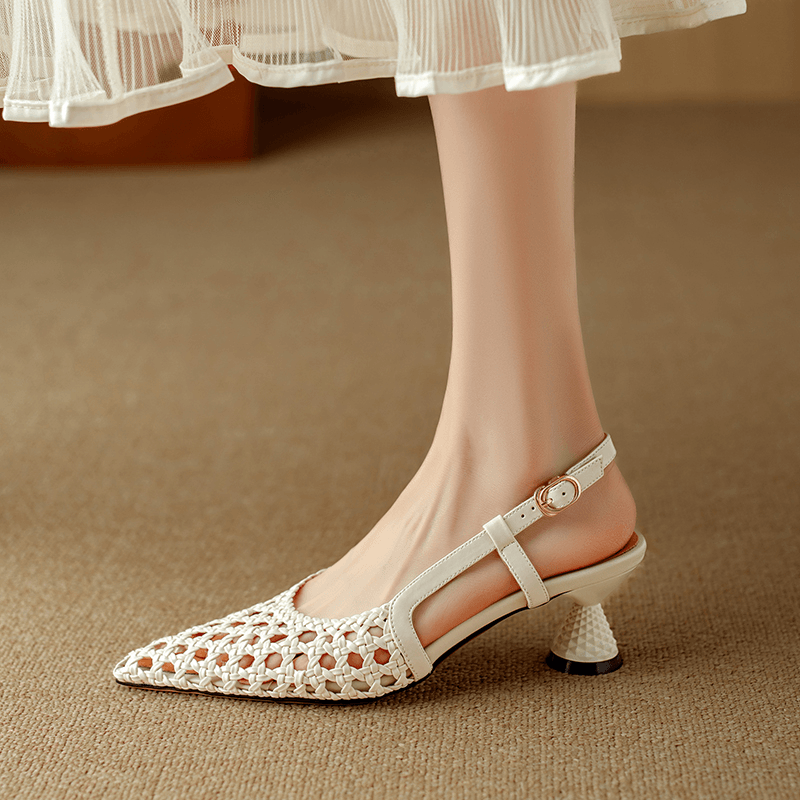 USS Shoes Aimee Women's Hollow Leather Elegant Sandals