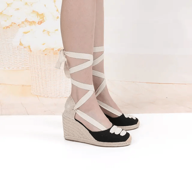 USS Shoes Albertina Women's Espadrille Wedges Sandals