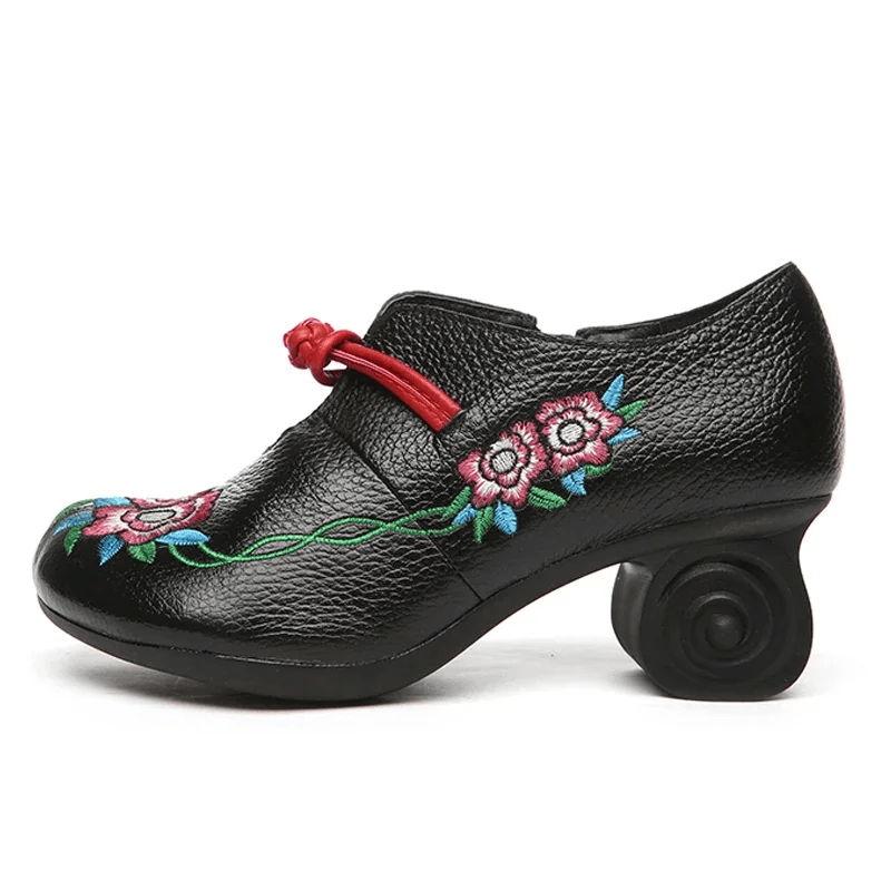 USS Shoes Aleida Women's Embroidery Pumps Shoes